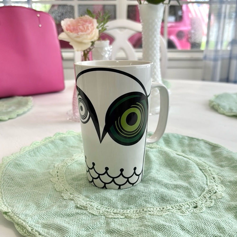 Starbucks Limited Edition 2104 Owl Coffee Tea Cup Mug
